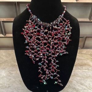 Elegant Multicolor Beaded Necklace